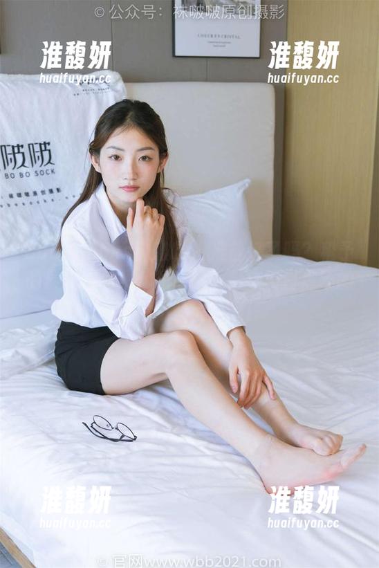BoBoSocks袜啵啵 - 准备好了吗？稚予的最新作品集：短白棉袜，这场白袜子的盛会不容错过哦！