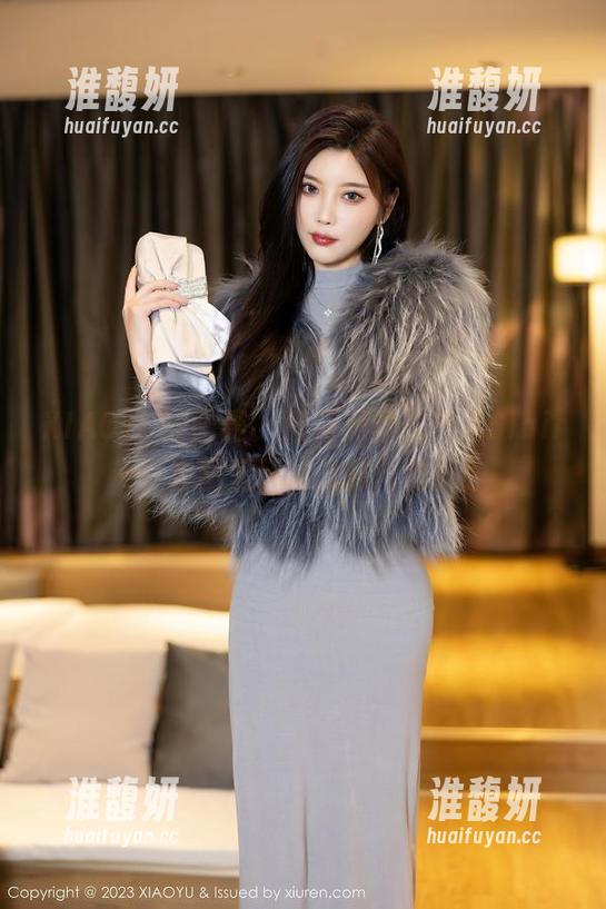 XIAOYU语画界-允儿Claire XIAOYU语画界 - 红裙黑丝,允儿Claire在套图里玩转优雅与俏皮!