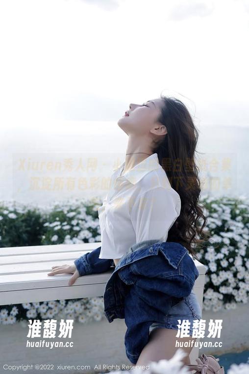 Xiuren秀人网 - 小逗逗的黑白壁纸合集，沉淀所有色彩的怪癖，只剩下灵魂的单色，来不来？