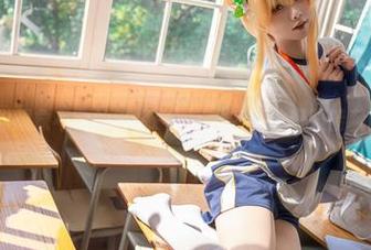 COS你想象不到的纸悦Etsu_ko，体操服暗藏的惊喜